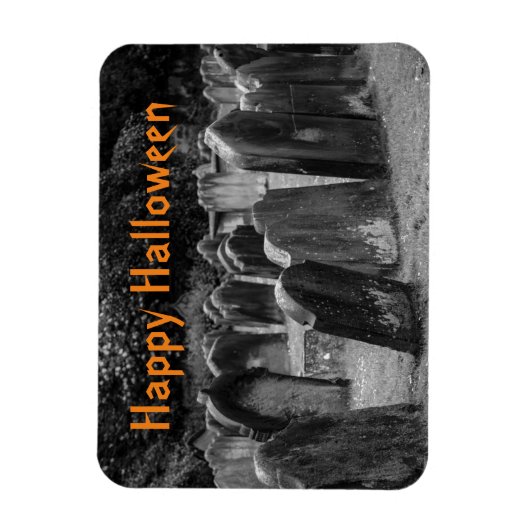 Halloween Graveyard Tombstenen Magneet (Verticaal)