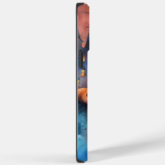 Halloween Great Dane met pompoenen eng Case-Mate iPhone Case (Achterkant / Rechts)