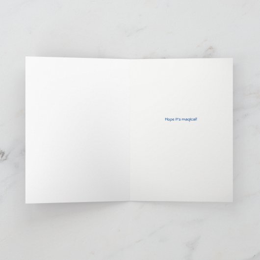 Halloween Great Granddochter Witch Owl and Cat Kaart (Binnen)