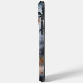 Halloween Greater Swiss with Pumpkins Scary Case-Mate iPhone Case (Achterkant / Links)