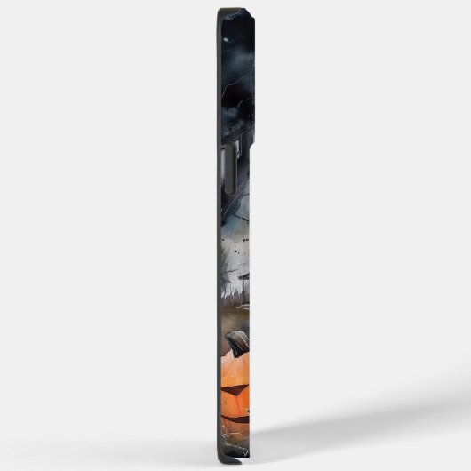 Halloween Greater Swiss with Pumpkins Scary Case-Mate iPhone Case (Achterkant / Rechts)
