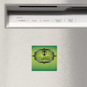 Halloween green alien magneet (Insitu (Vaatwasser))