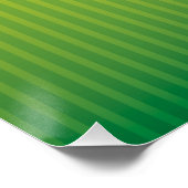 Halloween green alien poster (Hoek)