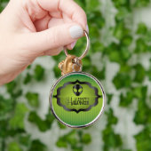 Halloween green alien sleutelhanger (Hand)