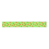 Halloween Green Candy Corn Ribbon Grosgrain Lint (Voorkant)