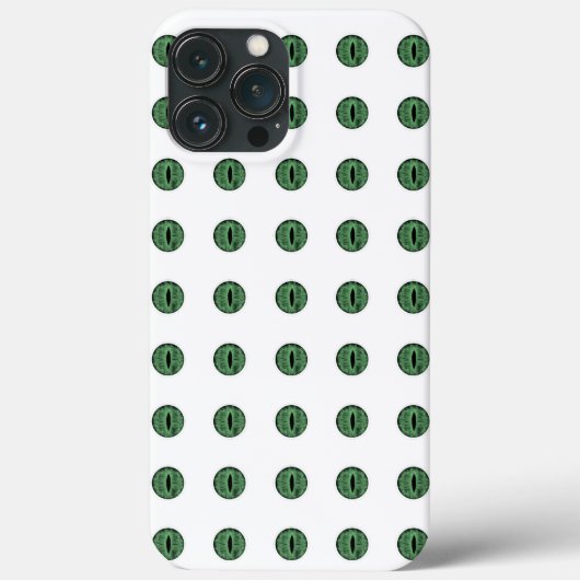 Halloween Green Polka Dot Eyes Case-Mate iPhone Case (Achterkant)