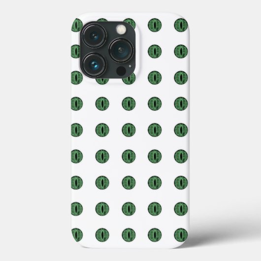 Halloween Green Polka Dot Eyes Case-Mate iPhone Case (Achterkant)
