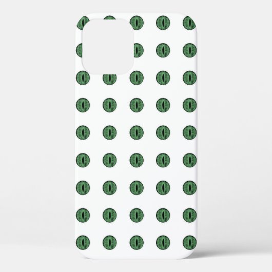 Halloween Green Polka Dot Eyes Case-Mate iPhone Case (Achterkant)