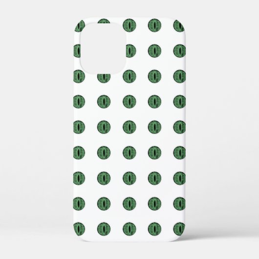 Halloween Green Polka Dot Eyes Case-Mate iPhone Case (Achterkant)