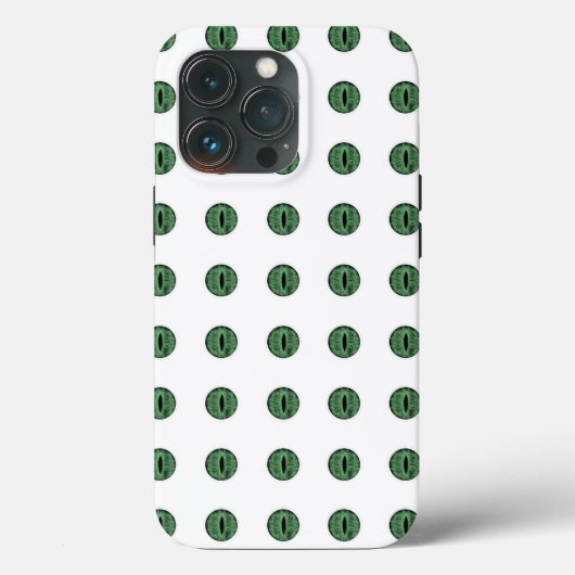 Halloween Green Polka Dot Eyes Case-Mate iPhone Case (Achterkant)