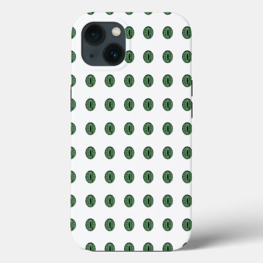 Halloween Green Polka Dot Eyes Case-Mate iPhone Case (Achterkant)