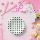 Halloween Green Polka Dot Eyes Papieren Kommen (Feest)