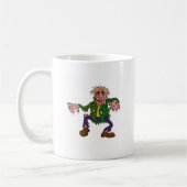 Halloween Green Zombie Monster Koffiemok (Links)