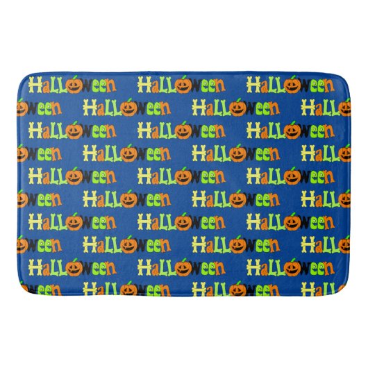 Halloween Greeting Badmat (Voorkant)
