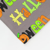Halloween Greeting Fleece Blanket Deken (Hoek)
