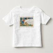 Halloween Greeting Hist en Hark Kinder Shirts (Voorkant)