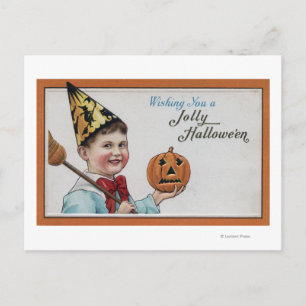 Halloween Greeting Jolly Halloween Feestdagenkaart