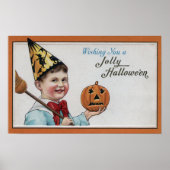 Halloween Greeting Jolly Halloween Poster (Voorkant)