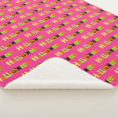 Halloween Greeting Sherpa Deken (3/4)