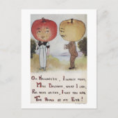Halloween GreetingApple Head Briefkaart (Voorkant)