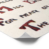 Halloween GreetingApple Head Poster (Hoek)