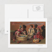 Halloween GreetingBobbing voor appels #2 Briefkaart (Voorkant / Achterkant)