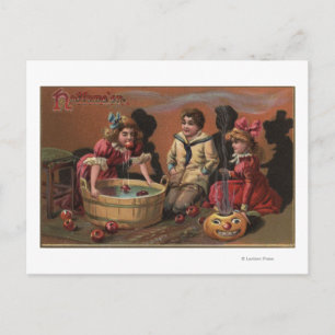 Halloween GreetingBobbing voor appels #2 Briefkaart