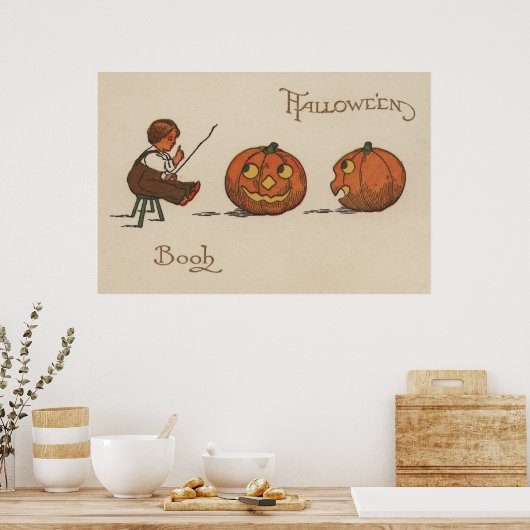 Halloween GreetingBook Poster (Keuken)