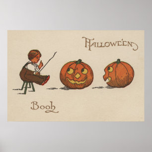 Halloween GreetingBook Poster