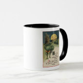 Halloween GreetingCabbage Anthropomorfisme Mok (Voorkant rechts)