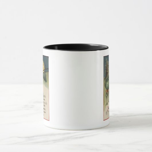 Halloween GreetingCabbage Anthropomorfisme Mok (Midden)