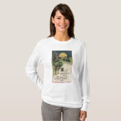 Halloween GreetingCabbage Anthropomorfisme T-shirt (Voorkant volledig)