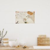 Halloween GreetingJack-O-Lantern-hosts Poster (Keuken)