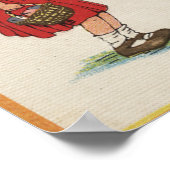 Halloween GreetingKid on Fence Poster (Hoek)