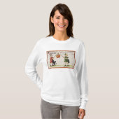 Halloween GreetingPumpkin op Stick T-shirt (Voorkant volledig)