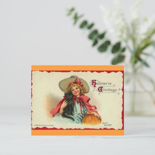 Halloween Greetings 2 Briefkaart (Staand voorkant)