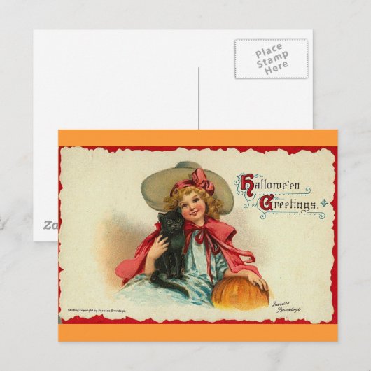 Halloween Greetings 2 Briefkaart (Voorkant / Achterkant)