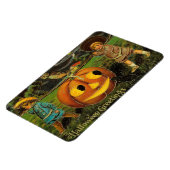 Halloween Greetings Boys Jack O Lantern Magneet (Linkerzijde)