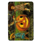 Halloween Greetings Boys Jack O Lantern Magneet (Verticaal)