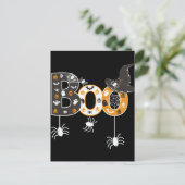 Halloween Greetings Briefkaart (Staand voorkant)