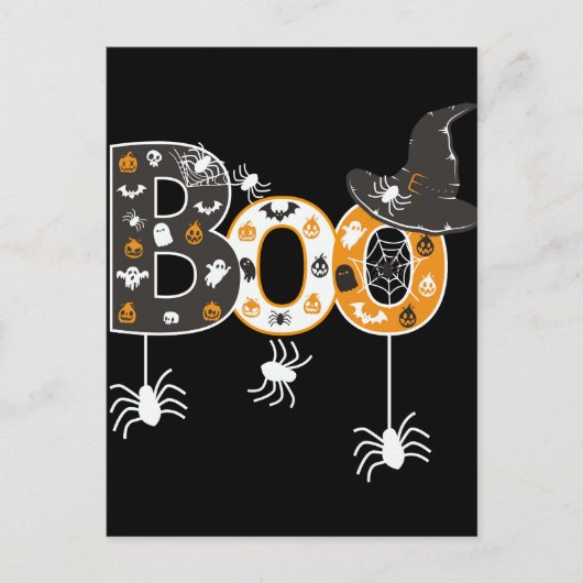 Halloween Greetings Briefkaart (Voorkant)