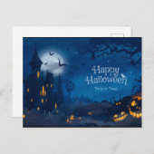Halloween Greetings Briefkaart (Voorkant / Achterkant)