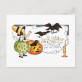 Halloween Greetings Briefkaart (Voorkant)