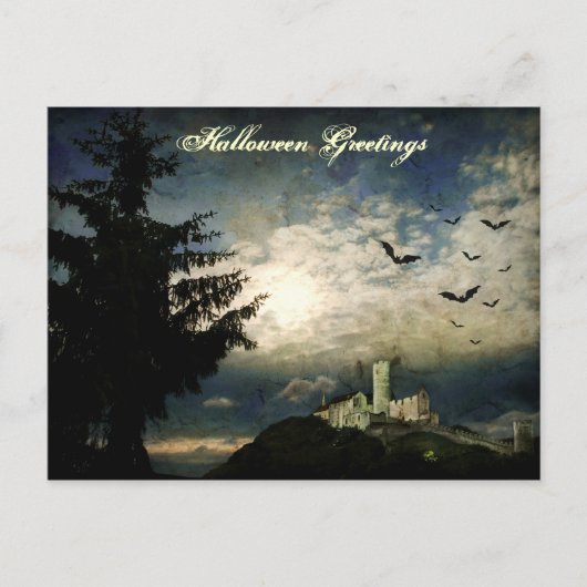 Halloween Greetings Briefkaart (Voorkant)