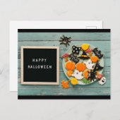 Halloween Greetings Briefkaart (Voorkant / Achterkant)