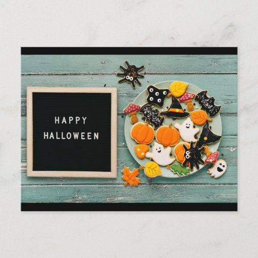 Halloween Greetings Briefkaart (Voorkant)