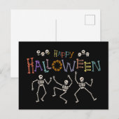 Halloween Greetings Briefkaart (Voorkant / Achterkant)
