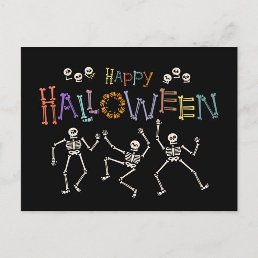Halloween Greetings Briefkaart (Voorkant)