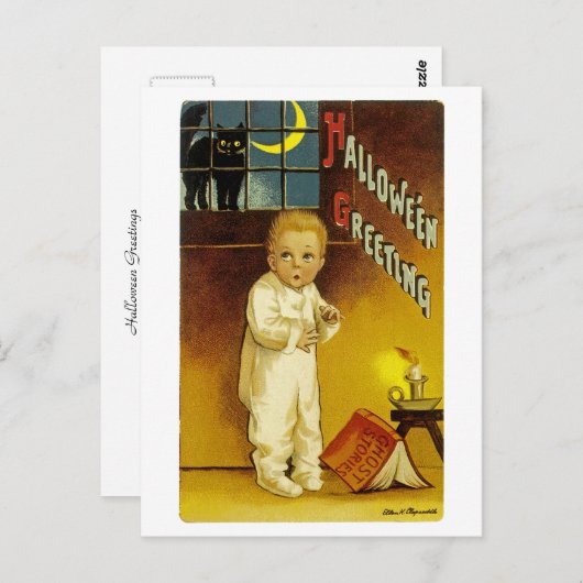 Halloween Greetings Briefkaart (Voorkant / Achterkant)