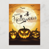 Halloween Greetings Briefkaart (Voorkant)